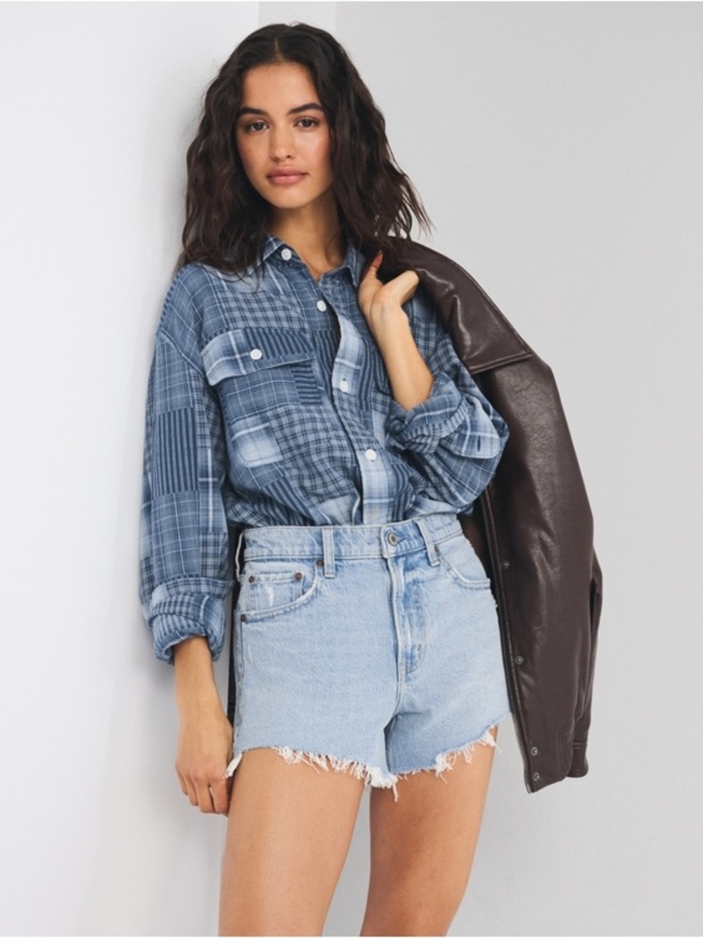 Abercrombie & Fitch ‘90s Relaxed Cutoff Shorts - High Rise Jeans